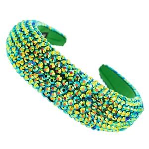 Green AB Rhinestone Headband